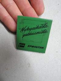 Yhtyneet Paperitehtaat Oy - Simpele -mainostikkuvihko / tikkuaski