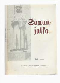 Sananjalka : Suomen kielen seuran vuosikirja. 10KirjaSuomen kielen seura 1968.