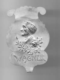 Wagner - metallipakotusmerkki 5x8 cm