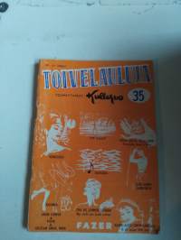 Toivelaulu vihko 35, v. 1959
