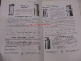 Catalogue of  Watson&#039;s Microscopes and Accesories