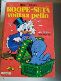 Aku Ankan taskukirja 21 , roope-setä voittaa pelin v.1982  2.painos