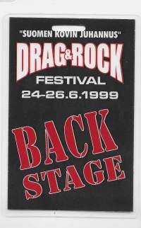 Back Stage Drag-Rock festival 1998