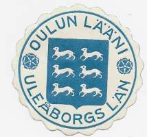 Oulun lääni - paperisinetti