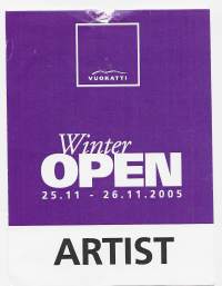 Artist Winter Open  Vuokatti Katinkulta 2005