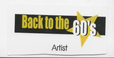 Artist  Back to Sixties