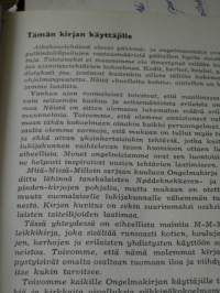 Mitä missä milloin Ongelmakirja