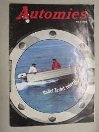 Automies 1969 nr 2 - Korpivaara Oy Toyota, Citroën, Terhi, O&amp;K, Ukko Mestari, Broomwade  - asiakaslehti