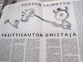 Automies 1969 nr 2 - Korpivaara Oy Toyota, Citroën, Terhi, O&amp;K, Ukko Mestari, Broomwade  - asiakaslehti