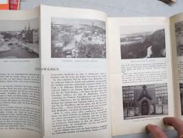 Schweden 1927 -travel brochure / matkailuesite
