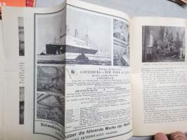 Schweden 1927 -travel brochure / matkailuesite