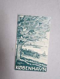 Köpenhavn - SHO - Suomen Höyrylaivaosakeyhtiö -travel brochure / matkailuesite (nro 67)