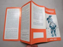 Lapin Seuramatkatoimisto Oy - Seuramatkat 1963 -travel brochure / matkailuesite