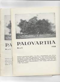 Palovartija 1938 nr 5 ja 6  yht 2 lehteä