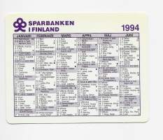 Sparbanken i Finland 1994  lompakkoalmanakka