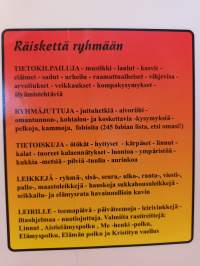Räiskettä ryhmään - Ohjaajan kirja