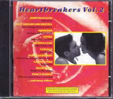 CD Heartbreakers Vol. 2, 1997. Katso kappaleet kuvasta. Hieno setti!.