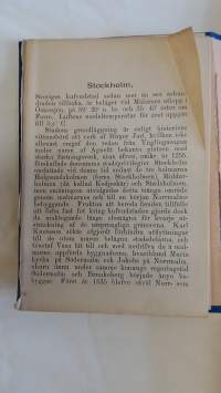 Karta öfver Stockholm af Rudolf Brodin och C. E. Dahlman. (1800-luku, harvinainen keräily, keräilykohde, kartta)