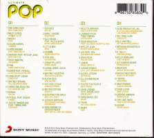 CD Eri esittäjiä - Ultimate Pop, 4 CDs of Great Pop Music, 2015. Miley Cyrus, One Direction, Pink, Nsync, Rita Ora  jne. Upea kokoelma! Katso kappaleet alta.