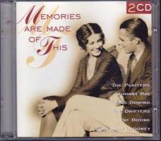 CD Memories Are Made of This. 2 CD. 1998. The Platters, Fats Domino, Pat Boone,Frankie Laine, The Four Aces etc. Katso kappaleet alta.