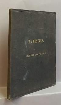 Karta Vägvisare inom Stockholm af T. v. Mentzer. På P.A. Huldbergs Förlag. 1 uppl. 1855. (1800-luku, erittäin harvinainen, keräilyharvinaisuus, vanha kartta)