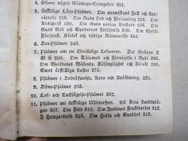 Den Gamla Swenska Psalm-Boken, med de Stycken, som dertill höra, och på följande blad finnas uptecknade (Åbo, J.C. Frenckell &amp; Son, 1842)
