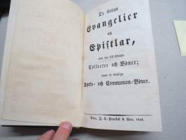 De Årliga Evangelier och Epistlar med der till hörande Collecter och Böner; jemte de wanliga Kyrko- och Communion-Böner, (Åbo, J.C. Frenckell &amp; Son, 1842)