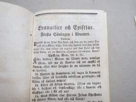 De Årliga Evangelier och Epistlar med der till hörande Collecter och Böner; jemte de wanliga Kyrko- och Communion-Böner, (Åbo, J.C. Frenckell &amp; Son, 1842)