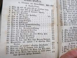 De Årliga Evangelier och Epistlar med der till hörande Collecter och Böner; jemte de wanliga Kyrko- och Communion-Böner, (Åbo, J.C. Frenckell &amp; Son, 1842)