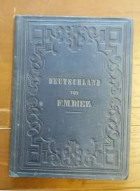 Post- und Eisenbahn-Karte von Deutschland und den anliegenden Ländern.