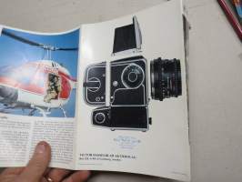 Hasselblad 500 EL/M -myyntiesite / brochure in english