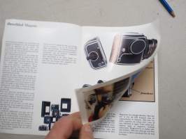 Hasselblad magasin -myyntiesite / brochure in swedish