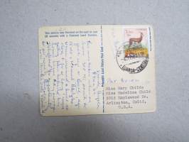 Luanda, Angola, 1962 -valokuva, kulkenut postikorttina