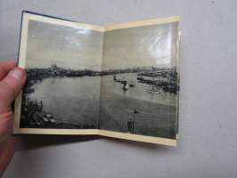 Venezia - 32 Vedute, matkamuistokirja, haitarimaisesti aukeava, arviolta 1920-luvulta