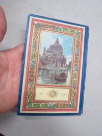 Venezia - 32 Vedute, matkamuistokirja, haitarimaisesti aukeava, arviolta 1920-luvulta
