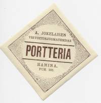 Portteria  - olutetiketti