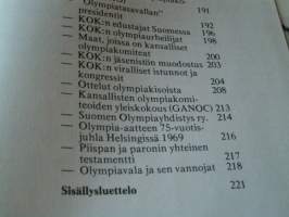 Politiikkaa olympian ympyröissä.