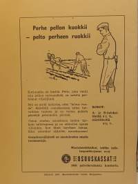 Maatalousteknikkojen liiton XXXI vuosikertomus vuodelta 1956