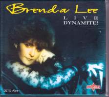 CD Brenda Lee ‎– Live Dynamite! Kokoelma 2 CD, 1997. Katso kappaleet alta.