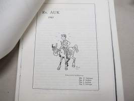 RV (Ratsuväki) AUK 1943 kurssijulkaisu (Kopio)