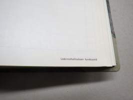 Potilaspäiväkirja (virallinen, Lääkintöhallituksen hyväksymä), painettu 1971, täysin käyttämätön, nimirekisteri / potilastiedot