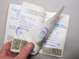 Goliath Hansa 1100 1960 IÄ-470, 1. omistaja maanviljelijä Tero Tulila, Epaala, Pälkäne -rekisteriote / registerutdrag