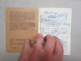 Fiat 2D Sedan 600D, vm. 1963, HGM-15, 1. omistaja kirvesmies Erik Vierinen, 8. piiri - Nokia -rekisteriote / registerutdrag