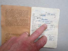 Barkas V.901-2, vm. 1961, FN-226, 1. omistaja Oy Auto-Ala Ab, haltija Erkki Pertttilä, IV piiri, Vammala -rekisteriote / registerutdrag