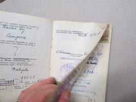 Tempo Matador I 1400, vm. 1958, IV-392, 1. omistaja Kesko Oy, Tampere -rekisteriote / registerutdrag