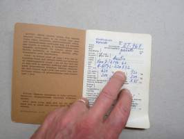 Austin Van 7/2140, vm. 1962, ZT-698, 1. omistaja Armas Lindholm, Hiidenkoulu - Lohja -rekisteriote / registerutdrag