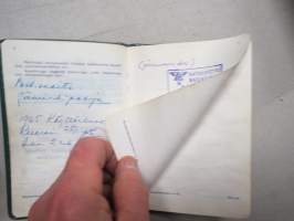 Volkswagen Kombiwagen 2-27/2400, vm. 1955, HY-266, omistaja liikkeenharjoittaja Veijo Mattila, Ruovesi -rekisteriote / registerutdrag