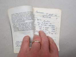 Austin Van 7/ 2140, vm. 1961, HHF-42, omistaja Autosilta Oy, Tampere - haltija Pauli Sandholm, Koivistonkylä, Tampere -rekisteriote / registerutdrag