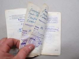 Austin Van 7/ 2140, vm. 1961, HHF-42, omistaja Autosilta Oy, Tampere - haltija Pauli Sandholm, Koivistonkylä, Tampere -rekisteriote / registerutdrag