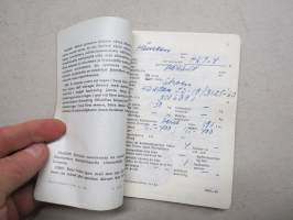 Citroën 4D Sedan ID-19/3125, vm. 1960, HKJ-4, omistaja Tammer-Auto Oy - haltija maanviljelijä Aarno Niemelä, Poikelus - Kuru -rekisteriote / registerutdrag